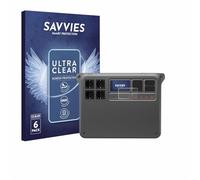 savvies 6 Pezzi Pellicola Protettiva per DJI Power 2000 Protezione Schermo Trasparente