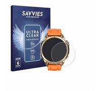 savvies 6 Pezzi Pellicola Protettiva per Doogee Anywise W1 Protezione Schermo Trasparente