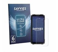 savvies 6 Pezzi Pellicola Protettiva per Doogee V Max 2 Pro Protezione Schermo Trasparente