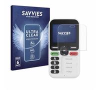 savvies (6 Pezzi Pellicola Protettiva per Doro Leva X10 Protezione Schermo Trasparente