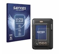savvies 6 Pezzi Pellicola Protettiva per Fujifilm Instax Mini LiPlay Protezione Schermo Trasparente