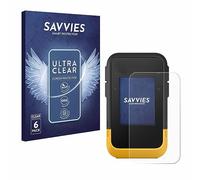 savvies (6 Pezzi Pellicola Protettiva per Garmin eTrex SE Protezione Schermo Trasparente