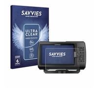 savvies 6 Pezzi Pellicola Protettiva per Garmin Striker Plus 5cv Protezione Schermo Trasparente