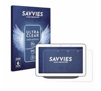 savvies 6 Pezzi Pellicola Protettiva per Google Home Hub/Google Nest Hub Protezione Schermo Trasparente