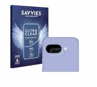 savvies 6 Pezzi Pellicola Protettiva per Google Pixel 9a (SOLO Fotocamera) Protezione Schermo Trasparente