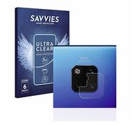 savvies 6 Pezzi Pellicola Protettiva per Huawei Mate 20 Pro (SOLO Fotocamera) Protezione Schermo Trasparente