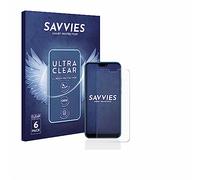 savvies 6 Pezzi Pellicola Protettiva per Huawei P20 lite 2018 Protezione Schermo Trasparente