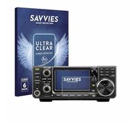 savvies 6 Pezzi Pellicola Protettiva per Icom IC-9700 Protezione Schermo Trasparente