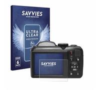 savvies 6 Pezzi Pellicola Protettiva per Kodak Pixpro AZ255 Protezione Schermo Trasparente