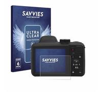 savvies 6 Pezzi Pellicola Protettiva per Kodak Pixpro AZ405