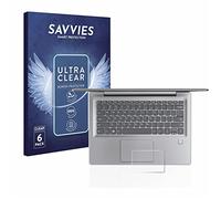 savvies 6 Pezzi Pellicola Protettiva per Lenovo IdeaPad 530s (14") Touchpad Protezione Schermo Trasparente