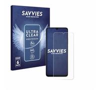 savvies (6 Pezzi Pellicola Protettiva per Motorola Moto G06 Protezione Schermo Trasparente