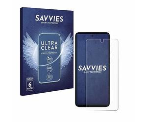 savvies 6 Pezzi Pellicola Protettiva per Motorola Moto G52 Protezione Schermo Trasparente