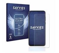savvies 6 Pezzi Pellicola Protettiva per Motorola Moto G8 Power Protezione Schermo Trasparente