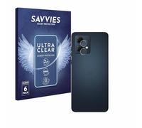 savvies 6 Pezzi Pellicola Protettiva per Motorola Moto G84 (SOLO Fotocamera) Protezione Schermo Trasparente