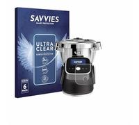 savvies 6 Pezzi Pellicola Protettiva per Moulinex i-Companion Touch Pro Protezione Schermo Trasparente