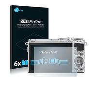 savvies 6 Pezzi Pellicola Protettiva per Nikon 1 J5 Protezione Schermo Trasparente