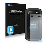 savvies 6 Pezzi Pellicola Protettiva per Nokia 2660 Flip (Posteriore) Protezione Schermo Trasparente