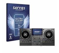savvies (6 Pezzi Pellicola Protettiva per Numark Mixstream Pro Go Protezione Schermo Trasparente