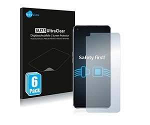 savvies 6 Pezzi Pellicola Protettiva per Oppo A54 5G Protezione Schermo Trasparente