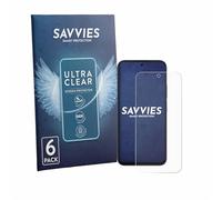 savvies 6 Pezzi Pellicola Protettiva per Oppo A6k Protezione Schermo Trasparente