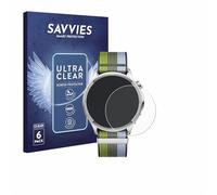 savvies 6 Pezzi Pellicola Protettiva per Oppo Watch S Protezione Schermo Trasparente