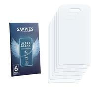 savvies 6 Pezzi Pellicola Protettiva per Panasonic KX-TU410 Protezione Schermo Trasparente