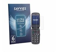 savvies 6 Pezzi Pellicola Protettiva per Panasonic KX-TU550
