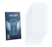 savvies 6 Pezzi Pellicola Protettiva per Panasonic KX-TU550 Protezione Schermo Trasparente
