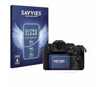 savvies 6 Pezzi Pellicola Protettiva per Panasonic Lumix DC-G97 Protezione Schermo Trasparente