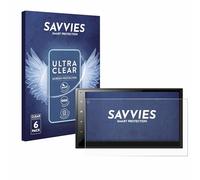 savvies 6 Pezzi Pellicola Protettiva per Pioneer DMH-A340DAB Protezione Schermo Trasparente