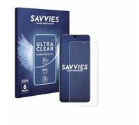 savvies 6 Pezzi Pellicola Protettiva per realme Note 50 Protezione Schermo Trasparente