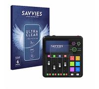 savvies (6 Pezzi Pellicola Protettiva per Rode Rodecaster Duo Protezione Schermo Trasparente