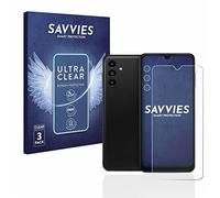 savvies 6 Pezzi Pellicola Protettiva per Samsung Galaxy A13 5G (Fronte+Fotocamera) Protezione Schermo Trasparente