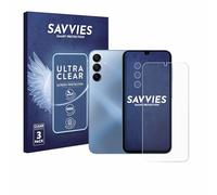 savvies 6 Pezzi Pellicola Protettiva per Samsung Galaxy A15 5G (Fronte+Fotocamera) Protezione Schermo Trasparente