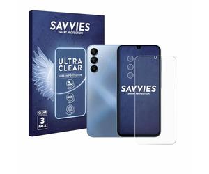 savvies 6 Pezzi Pellicola Protettiva per Samsung Galaxy A15 5G (Fronte+Fotocamera) Protezione Schermo Trasparente