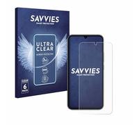 savvies 6 Pezzi Pellicola Protettiva per Samsung Galaxy A34 5G Enterprise Edition Protezione Schermo Trasparente