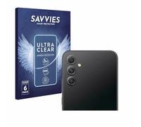 savvies (6 Pezzi Pellicola Protettiva per Samsung Galaxy A34 5G Enterprise Edition (SOLO Fotocamera) Protezione Schermo Trasparente