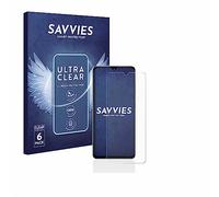 savvies 6 Pezzi Pellicola Protettiva per Samsung Galaxy A41 Protezione Schermo Trasparente