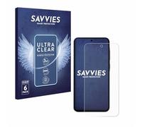 savvies (6 Pezzi Pellicola Protettiva per Samsung Galaxy A55 5G Protezione Schermo Trasparente