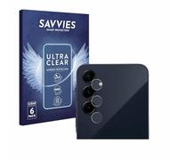 savvies 6 Pezzi Pellicola Protettiva per Samsung Galaxy A55 5G (SOLO Fotocamera) Protezione Schermo Trasparente