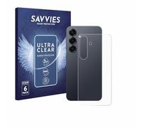 savvies 6 Pezzi Pellicola Protettiva per Samsung Galaxy S25 (Posteriore) Protezione Schermo Trasparente