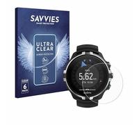 savvies (6 Pezzi Pellicola Protettiva per Suunto Spartan Sport Wrist HR Baro Stealth Protezione Schermo Trasparente