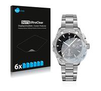 savvies 6 Pezzi Pellicola Protettiva per TAG Heuer Aquaracer (43 mm) Protezione Schermo Trasparente