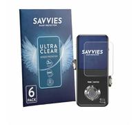 savvies 6 Pezzi Pellicola Protettiva per TC Electronic POLYTUNE 3 Noir