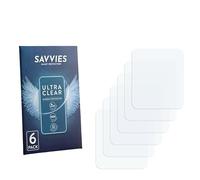 savvies 6 Pezzi Pellicola Protettiva per TC Electronic POLYTUNE 3 Noir Protezione Schermo Trasparente