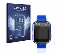 savvies 6 Pezzi Pellicola Protettiva per Vtech Kidizoom Smart Watch DX2