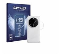 savvies 6 Pezzi Pellicola Protettiva per Xiaomi 15 Ultra (SOLO Fotocamera) Protezione Schermo Trasparente