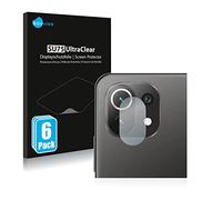 savvies 6 Pezzi Pellicola Protettiva per Xiaomi Mi 11 Lite 5G (SOLO Fotocamera) Protezione Schermo Trasparente