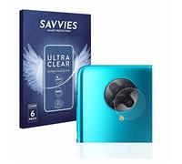 savvies 6 Pezzi Pellicola Protettiva per Xiaomi Poco F2 Pro (SOLO Fotocamera) Protezione Schermo Trasparente